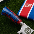 Faca Personalizada Bahia com Cabo Premium Resinada + Gravação de Nome + Capa de Couro Exclusiva Brinde