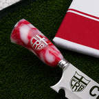 Faca Personalizada CRB com Cabo Premium Resinada + Gravação de Nome + Capa de Couro Exclusiva Brinde