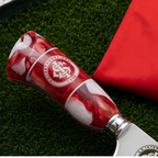 Faca Personalizada Internacional com Cabo Premium Resinada + Gravação de Nome + Capa de Couro Exclusiva Brinde