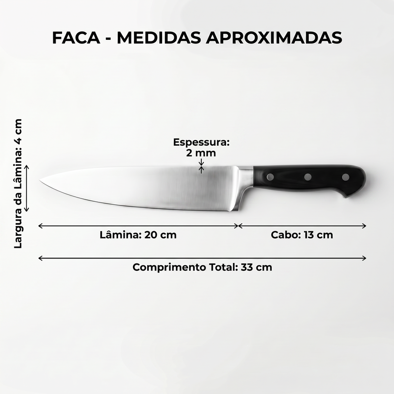 Faca Personalizada Avaí com Cabo Premium Resinada + Gravação de Nome + Capa de Couro Exclusiva Brinde